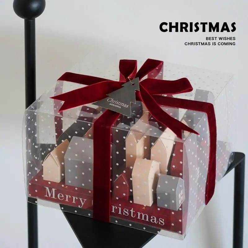 Рождественские пустые адвент-календари на 2025 год чтобы заполнить 24-днем