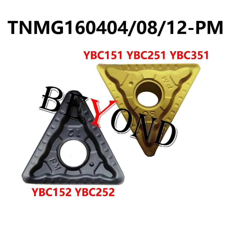 TNMG карбидные вставки TNMG160404-PM YBC351 YBC151 YBC152 TNMG160408-PM YBC251 TNMG160412-PM YBC252 100% оригинал для