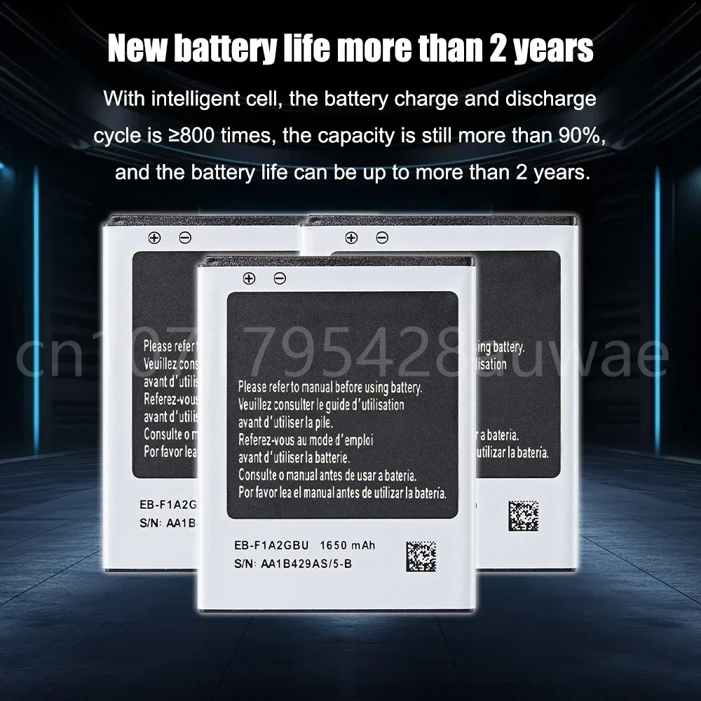 Оригинальный аккумулятор для Galaxy S2 I9100 I9050 B9062 I9108 I9103 I777 EB-F1A2GBU EB 524759 ВА ВК ВУ1650мАч