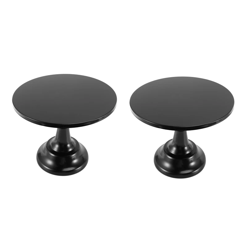 

Подставка металлическая для торта, 2 шт., 12 дюймов, Черная