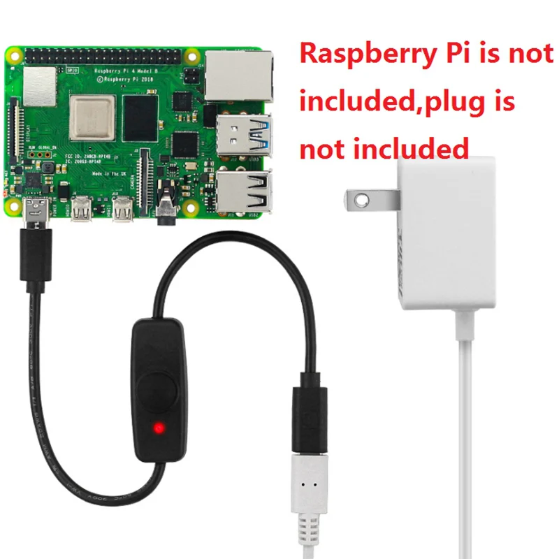 Выключатель питания USB Type-C с индикатором USB-выключатель для кабеля-удлинителя