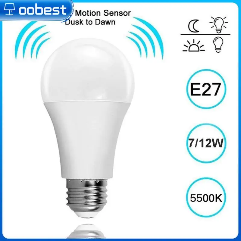 

Auto Sensitive Led Bulbs Automatic Induction 1pcs Bulb Lamp Smart Sensor Light Bulb Motion Sensor Light 220 V Energy Saving E27