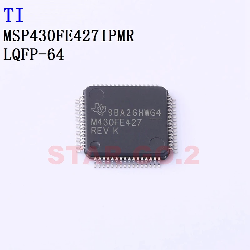 

2PCSx MSP430FE427IPMR LQFP-64 TI Microcontroller