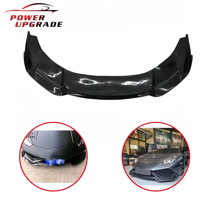 Передний бампер из углеродного волокна в стиле RZ для Lamborghini Huracan LP610 LP600 LP580 спойлер