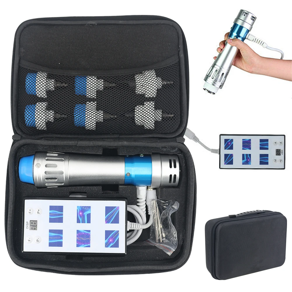 

ED Portable Shockwave Therapy Machine Electromagnetic Shock Wave Devices For Feet Knee Shoulder Pain Reduce Body Massager Hot