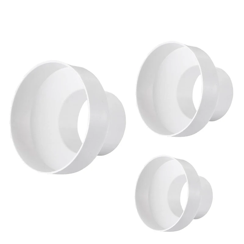 

Ventilation Pipe Reducer Adapter Pipe Air Duct Adapter Pipe Connector for Inline Ventilation System