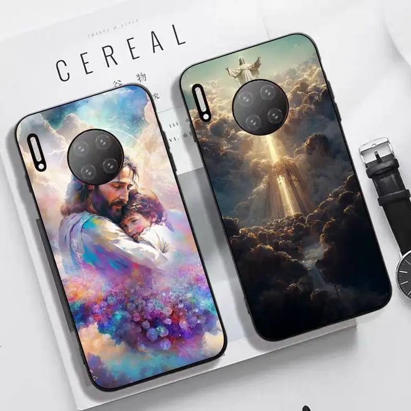 

Jesus Christ God bless you Phone Case For Huawei Nova 3I 3E mate20lite 20Pro 10lite Luxury funda case