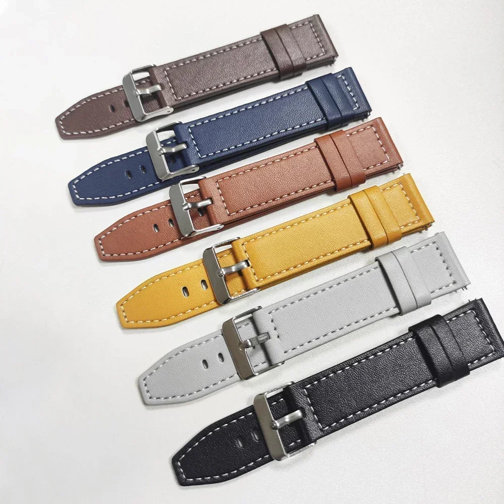 Фото 20 22 мм ремешок для часов Haylou Watch 2 Pro RS5 R8 S8 браслет для Haylou Solar Plus RT3 LS05 RS4 RT3 GST LITE кожаный ремешок №2