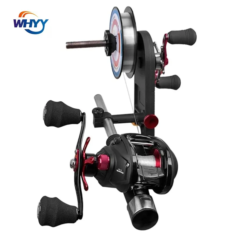 

WHYY Fishing Line Spooler Spooling Station System Machine Multifunction Baitcasting Reel Spooler Fishing Line Winder Fishing