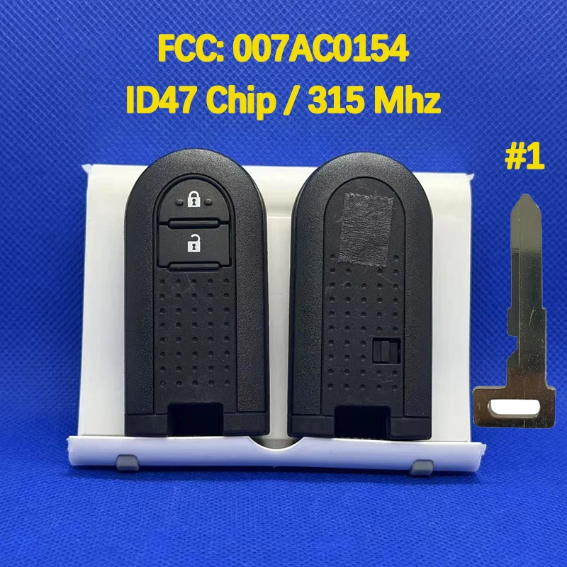 

CN007134 Оригинальный 2-кнопочный смарт-ключ дистанционного управления FCC 622 G30 007ac0154 ID47 чип 315 МГц Keyless Go для Toyota Daihastu Subaru