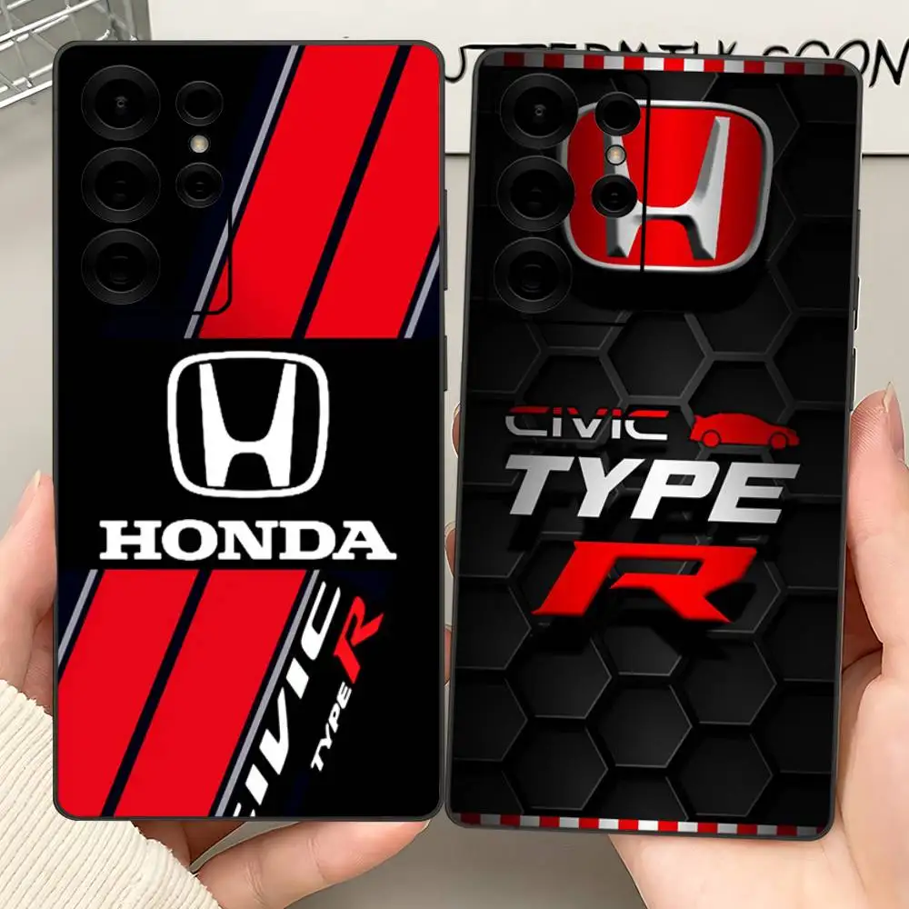 Фото Чехол для телефона с логотипом мотоцикла H-HONDAS для Samsung S 24 Fe 25 Ultra Plus 20 Lite 21 30 22 23 24 22 Ultra 5G Fundas №3