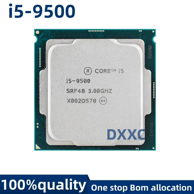 

For Core i5-9500 I5 9500 3.0GHz Six-Core Six-Thread 14NM CPU 65W 9M DDR4 Processor LGA 1151
