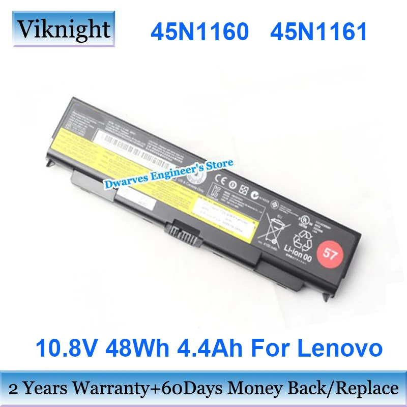 Аккумуляторная батарея 45N1160 45N1161 для ThinkPad T440p T540P W540 L440 L540 литий-ионная