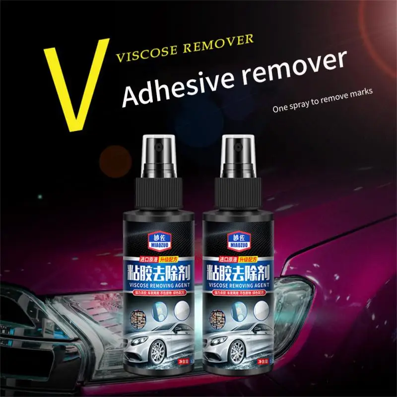 

Car Sticky Residue Remover Auto Window Film Adhesive Sticker Spray Glue Remover Agent Cleaning Products Car Accessories Drop