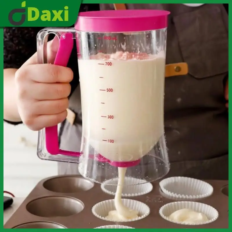 

900ml Batter Flour Paste Dispenser Measuring Cup Cream Speratator For Cupcakes Pancakes Cookie Cake Muffins Baking Tools Hot