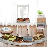 outer banks round seat cushion office dining stool pad sponge sofa mat non slip seat mat