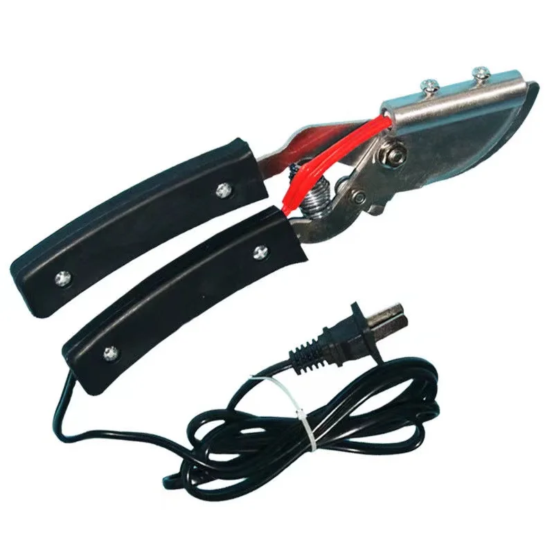 

Pig Farming Equipment Electric Pig Tail Cutter Bloodless Scissor Veterinary Electric Pig Tail Cutter