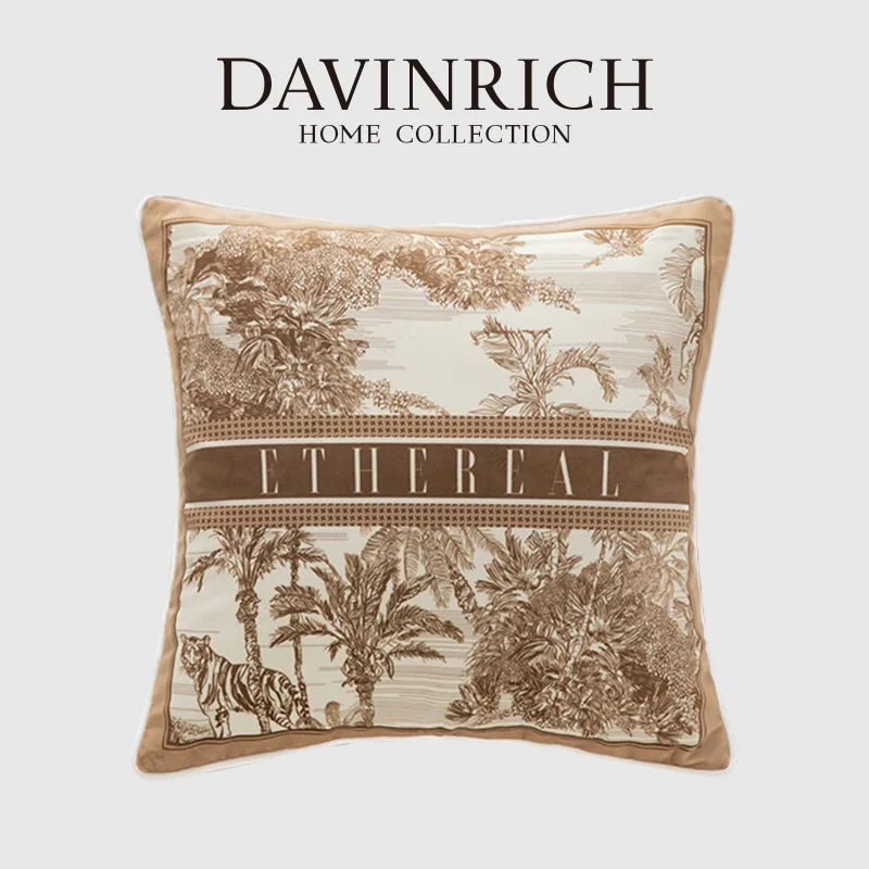 

DAVINRICH Geometric Throw Pillow Covers Modern Luxury Abstract Contemporary Art Decorative Cushion Cases For Couch Sofa Bedroom