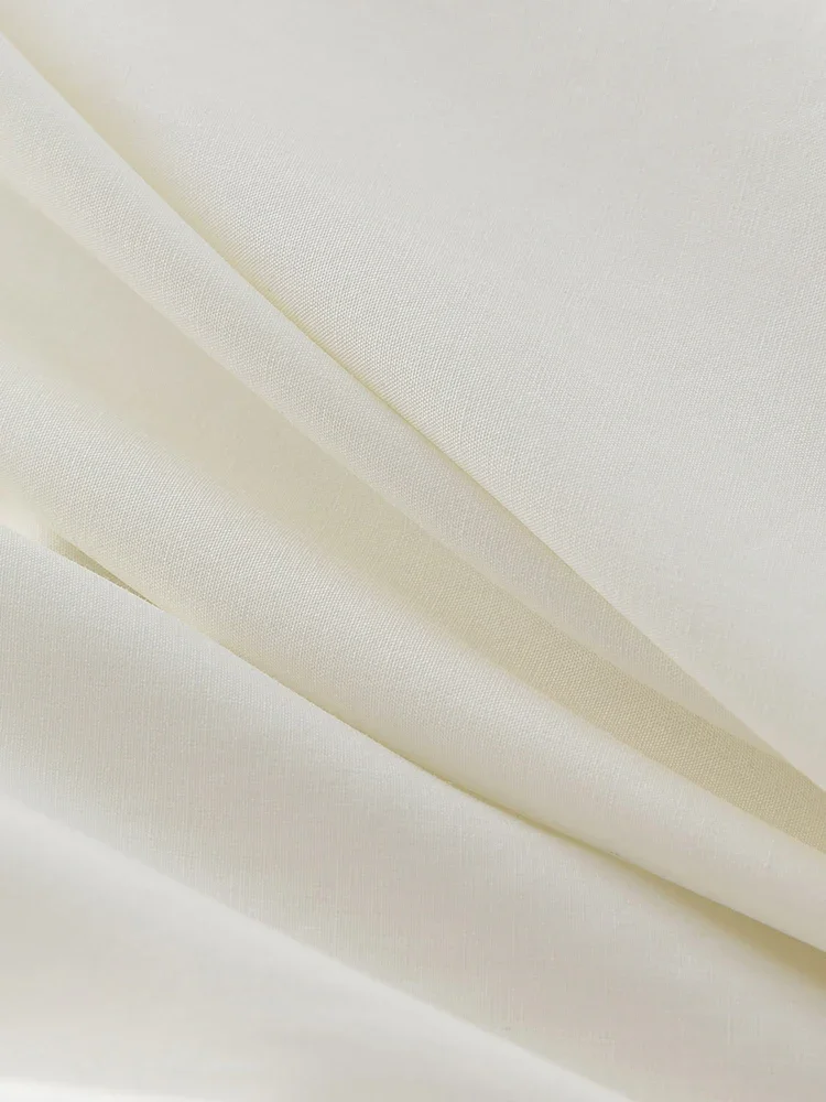 Блузка женская летняя однотонная на пуговицах с рукавами-фонариками