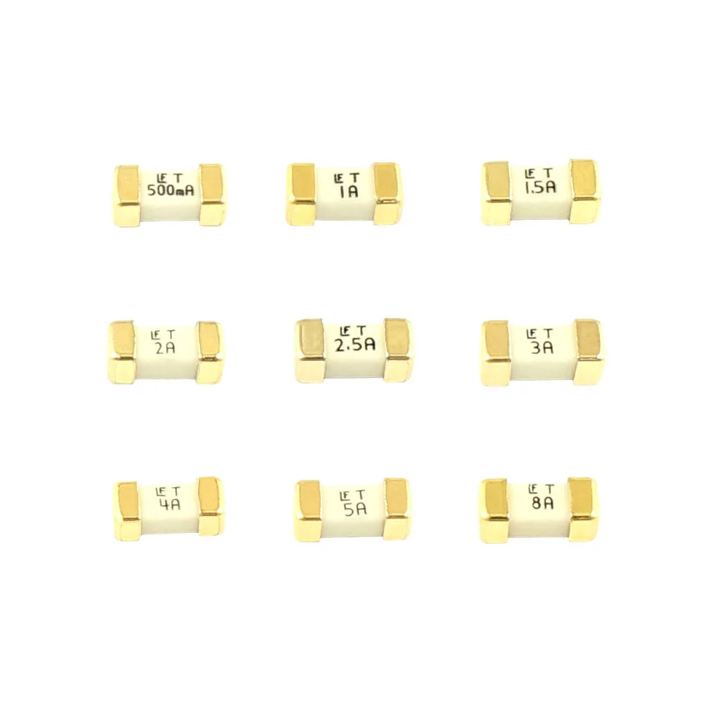 10 шт. Gold LF 1808 плавкий предохранитель 452 SMD SMT 125 в 72 T A мА 1A 2A 3A 4A 5A 8a держатель для