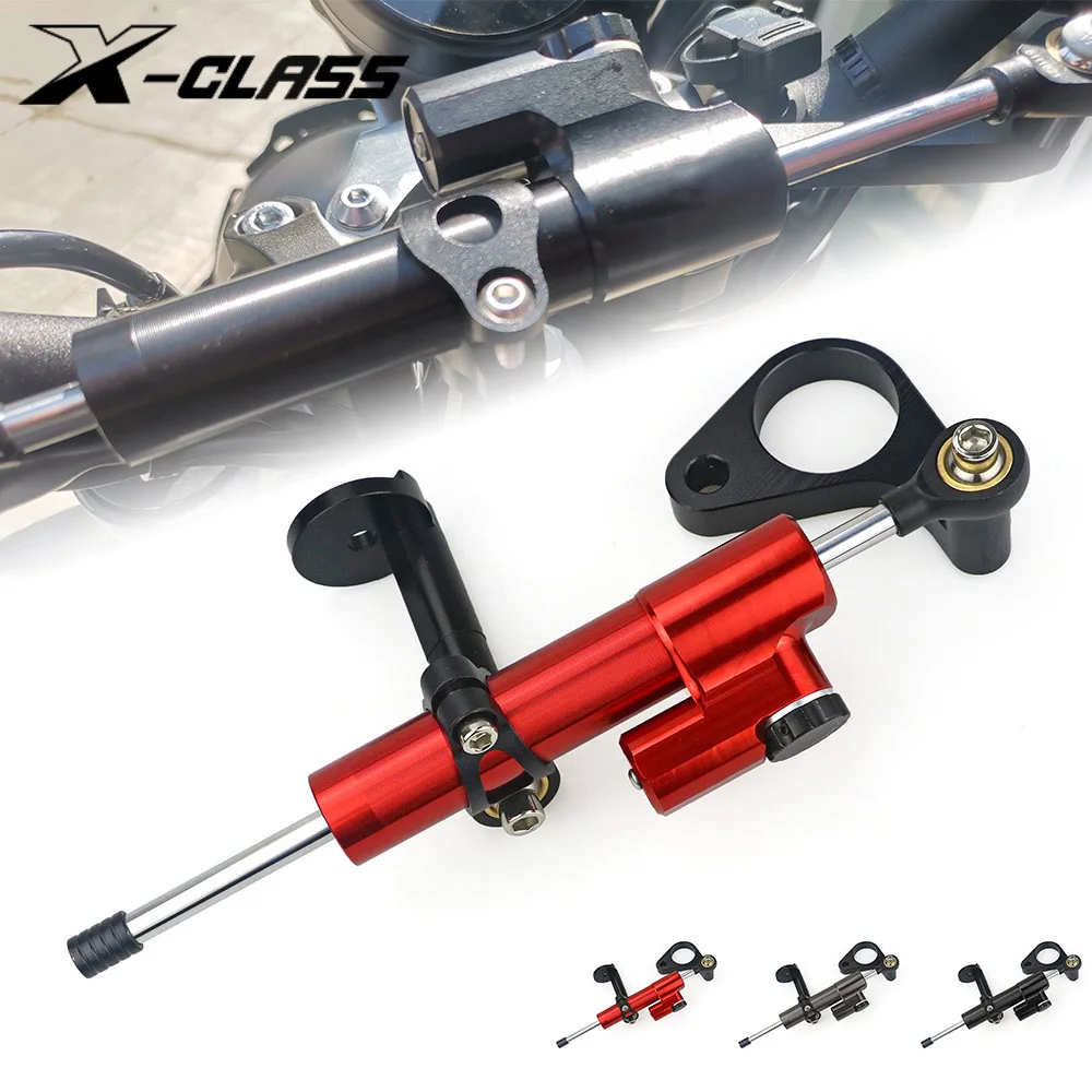 

GSX250R Motorcycle Steering Damper Gas Pressurised Adjustable Stabilizer with Bracket Accessories For SUZUKI GSX250R 2013-2021