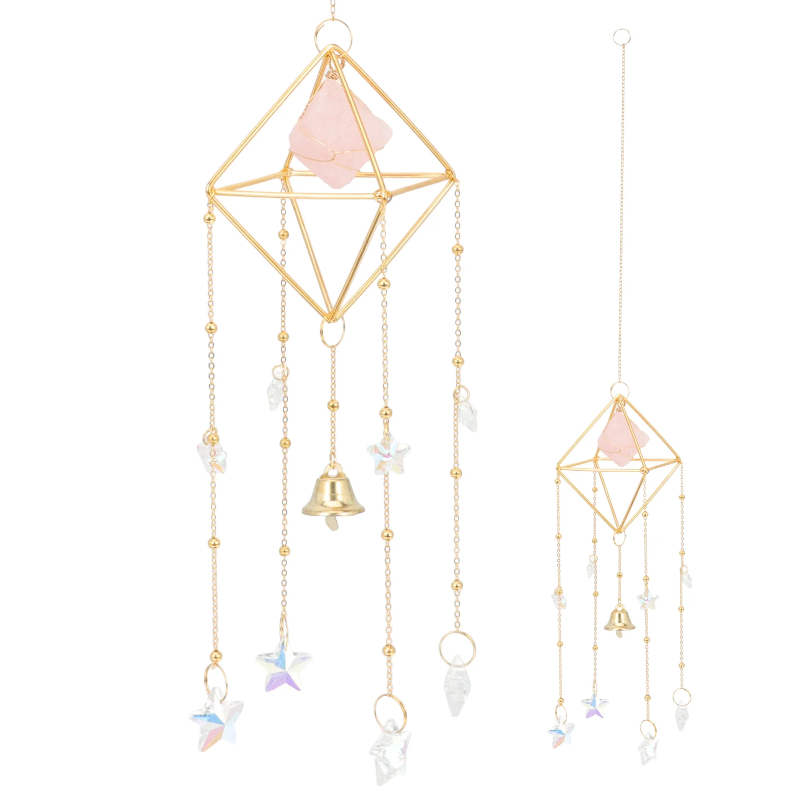 

Wind Crystal Suncatcher Chime Hanging Garden Chimes Prisms Bell Ornament Catcher Sympathy Lossmom Giftspendant Furin Sun Window