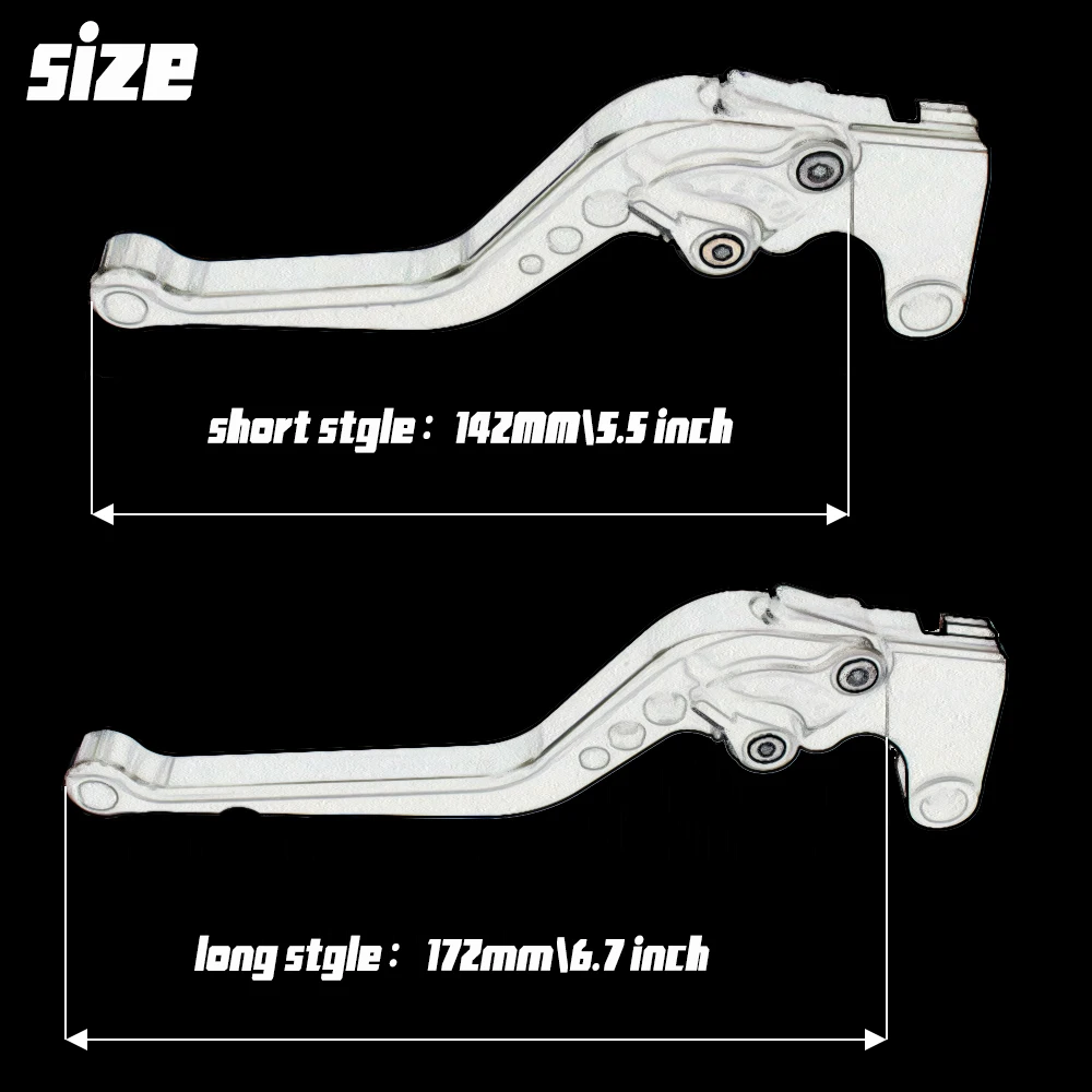 Фото Для Kawasaki ZZR 1400 ZZR1400 2006-2016 аксессуары для мотоциклов Длинные/короткие ручки рычаги тормозной муфты №2