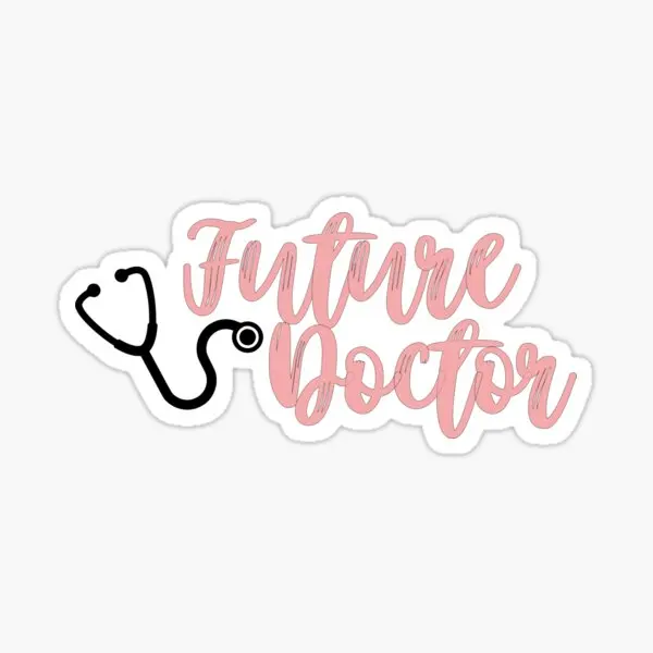 

Future Doctor 5PCS Stickers for Anime Living Room Wall Water Bottles Stickers Home Luggage Kid Art Background Window Laptop Car