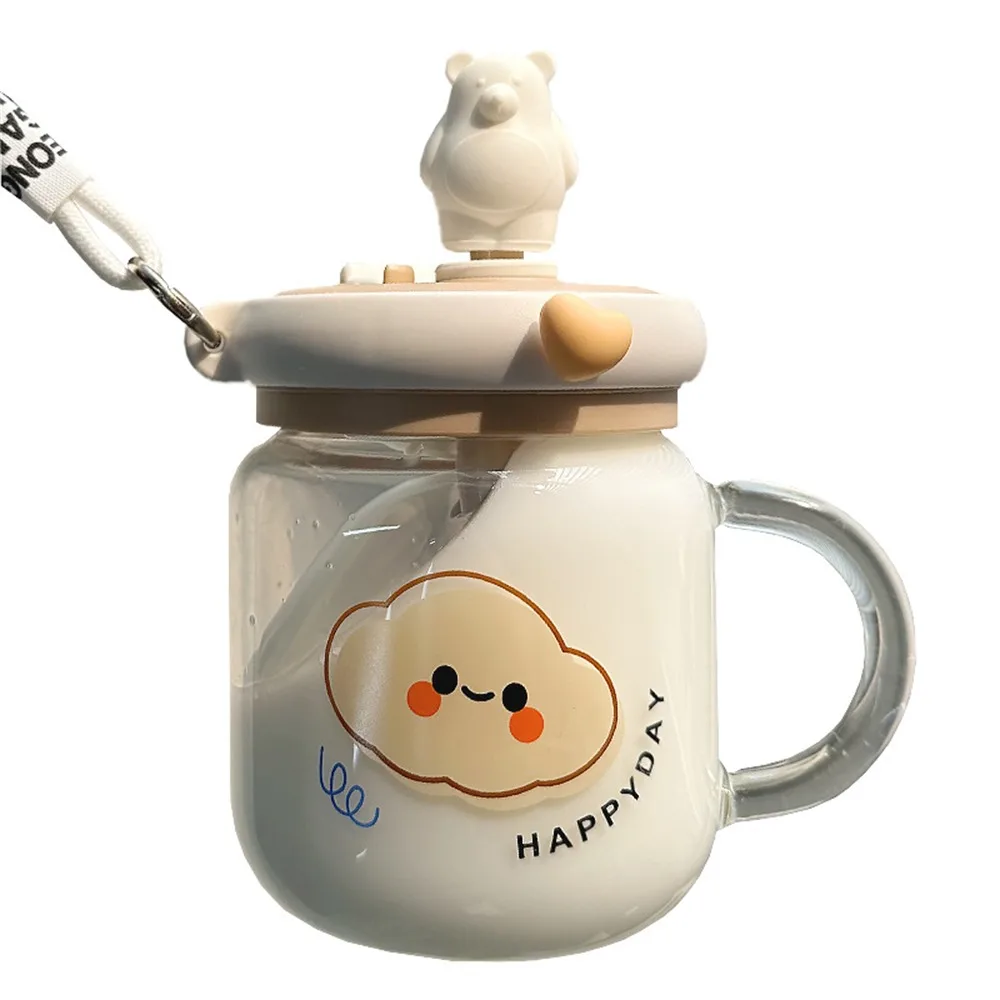 Coffee Water Cup With Handle Drink Cup Sippy Cup Drinking Ut