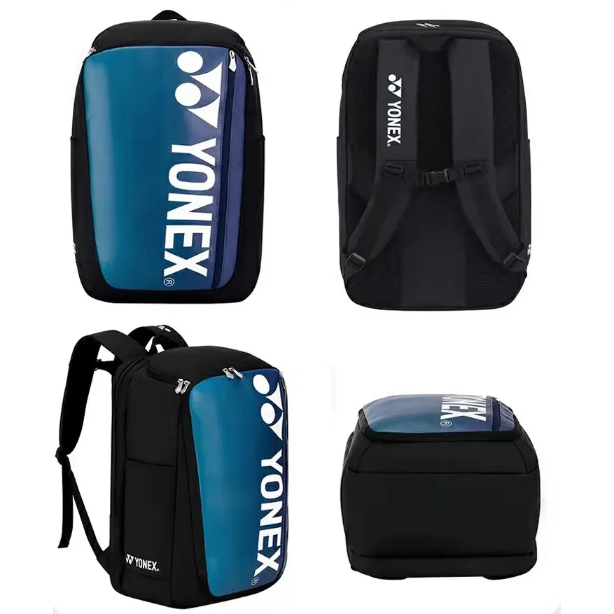 2023 Genuine Korean YONEX Badminton Bag 2 Pcs Tennis Backpack Personality Authentic Women Men Profession Match Sports Racket Bag