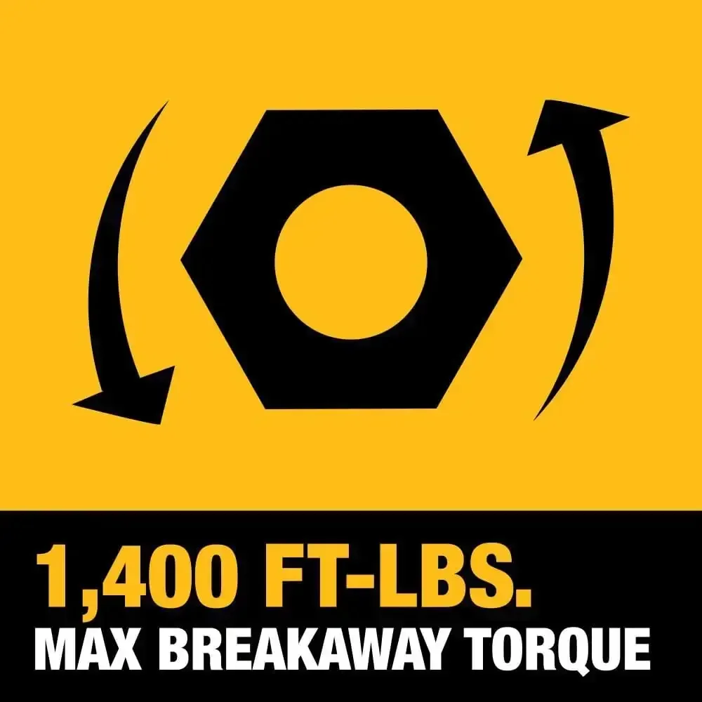 DEWALT DCF900 20В бесщеточный ударный ключ 1/2 дюйма высокий крутящий момент со свиным