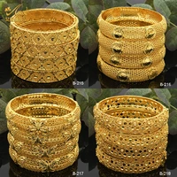 aniid african gold bangles indian bracelet women morocco charm brand ethiopian finger hawaiian bridal wedding jewellery gifts