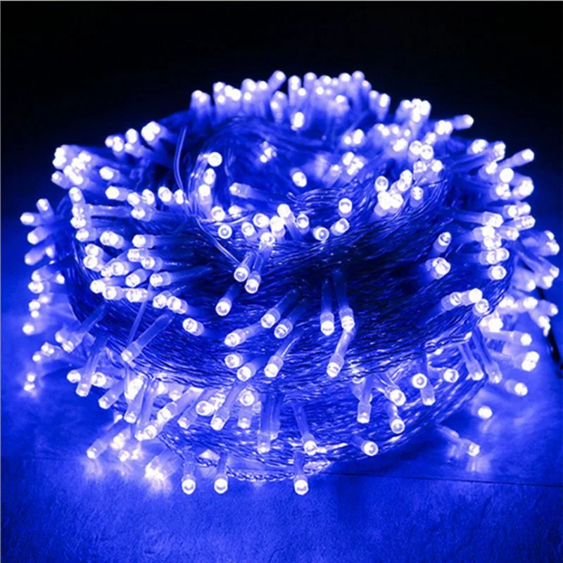 

10/20/30/50/100m LED String Lights Garland Waterproof Fairy Lights Christmas Tree Lamp Outdoor Lighting Party Wedding Decoration