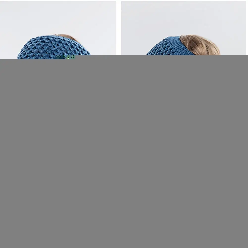 

2021 Winter Warm Headband For Women Headbands Color Knitted Elastic Hairdband Headwear Girls Hair Band Hair Accessories O3y1