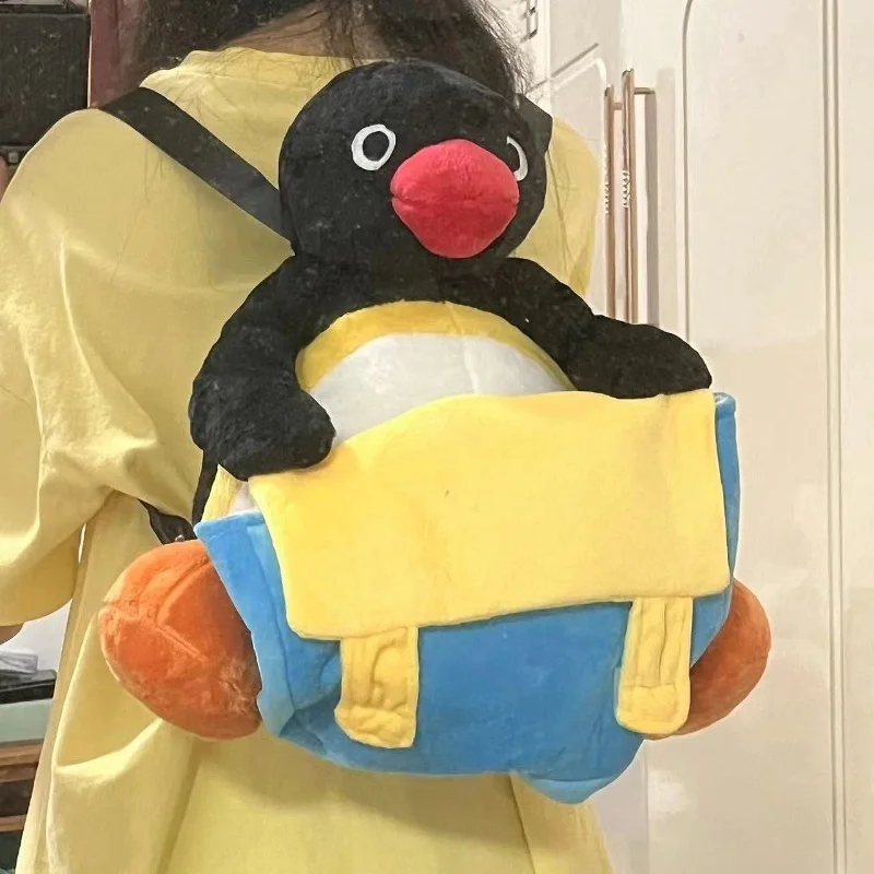 Популярная модель милый маленький пингвин плюшевая игрушка сумка для куклы