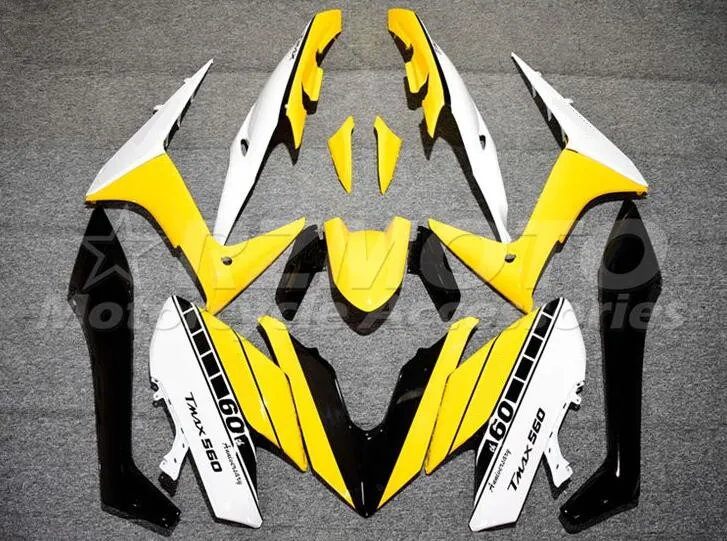 

Injection Mold New ABS Fairings Kit Fit for YAMAHA Tmax 560 2019 2020 2021 19 20 21 Bodywork Set Yellow