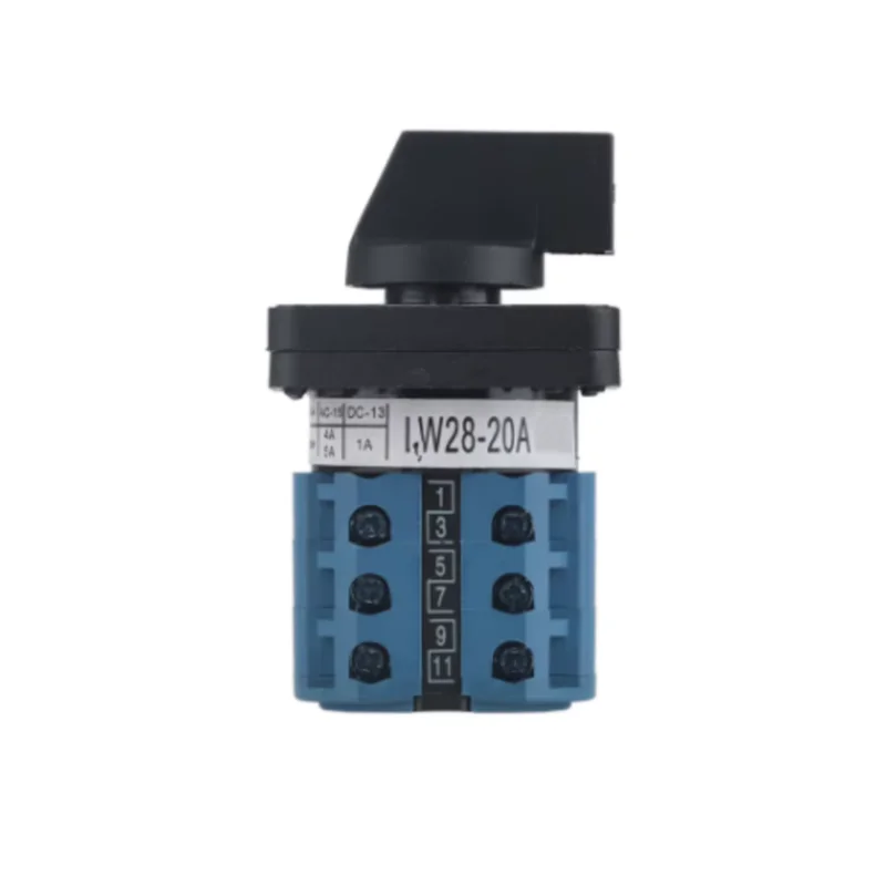 LW28-20 1-0-2 Селекторный поворотный переключатель 5-20A 220V универсальный 3 позиции узла