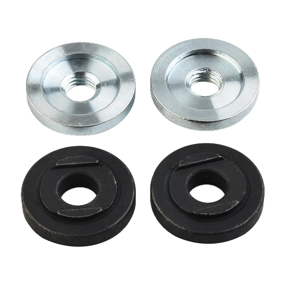 

4pcs Angle Grinder Inner Outer Flange Nut Set For Type 100 Angle Grinder Pressure Plate Cover Hexagon Nut Fitting Tool Adapter