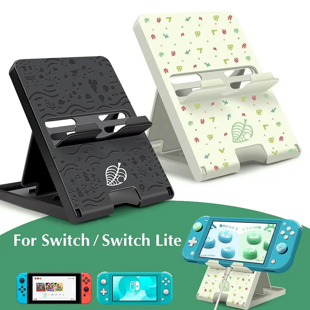 

For Nintendo Adjustable Base Holder Plastic Gaming Chassis Travel Portable Bracket for Nintendo Switch Lite Game Accessories