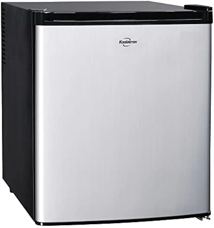

1.6 Cubic Feet (44 L) Capacity, Silver and Black, for Snacks, Frozen Meals, Beverages, Juice, Beer, Den, Dorm, Office, GamesRoom