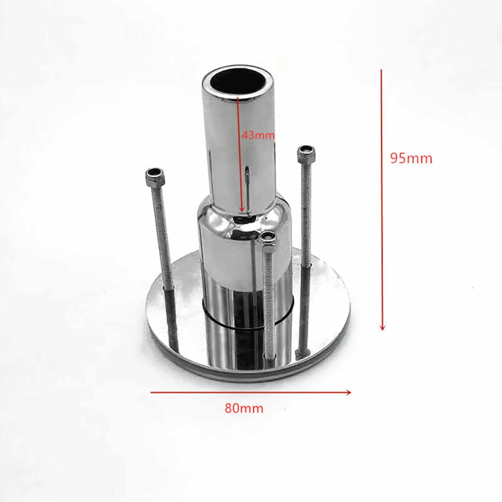 Выхлопная оболочка для лодки из нержавеющей стали через корпус фурнитура с