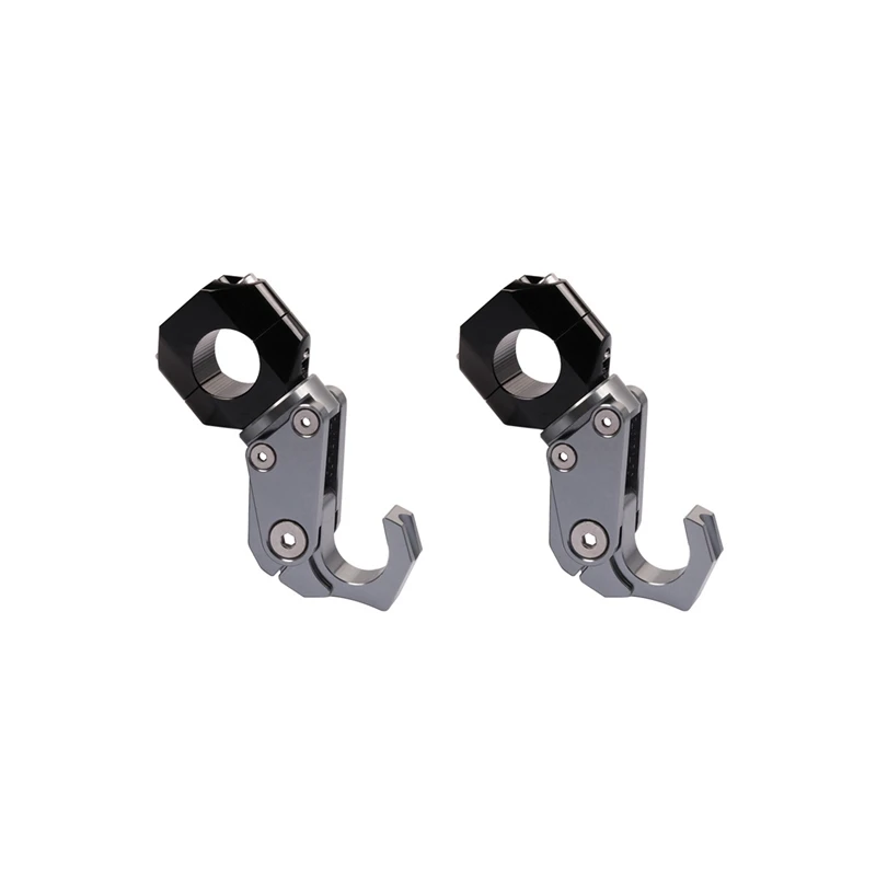 2X крючок для хранения мотоциклетного шлема из титана аксессуары складной