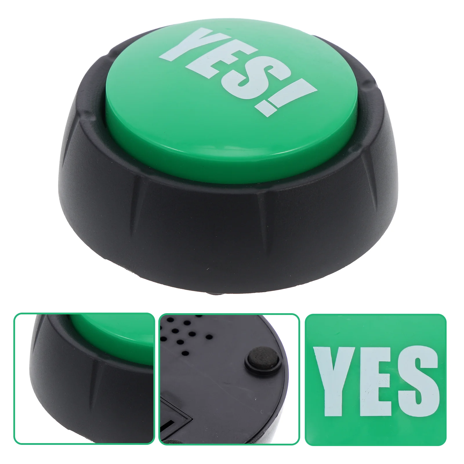 

Button Sound Buzzers No Buttons Toy Buzzer Game Answer Yes Show Dog Sounds Talking Toys Easy Prank Effect Wrong Play Classroom