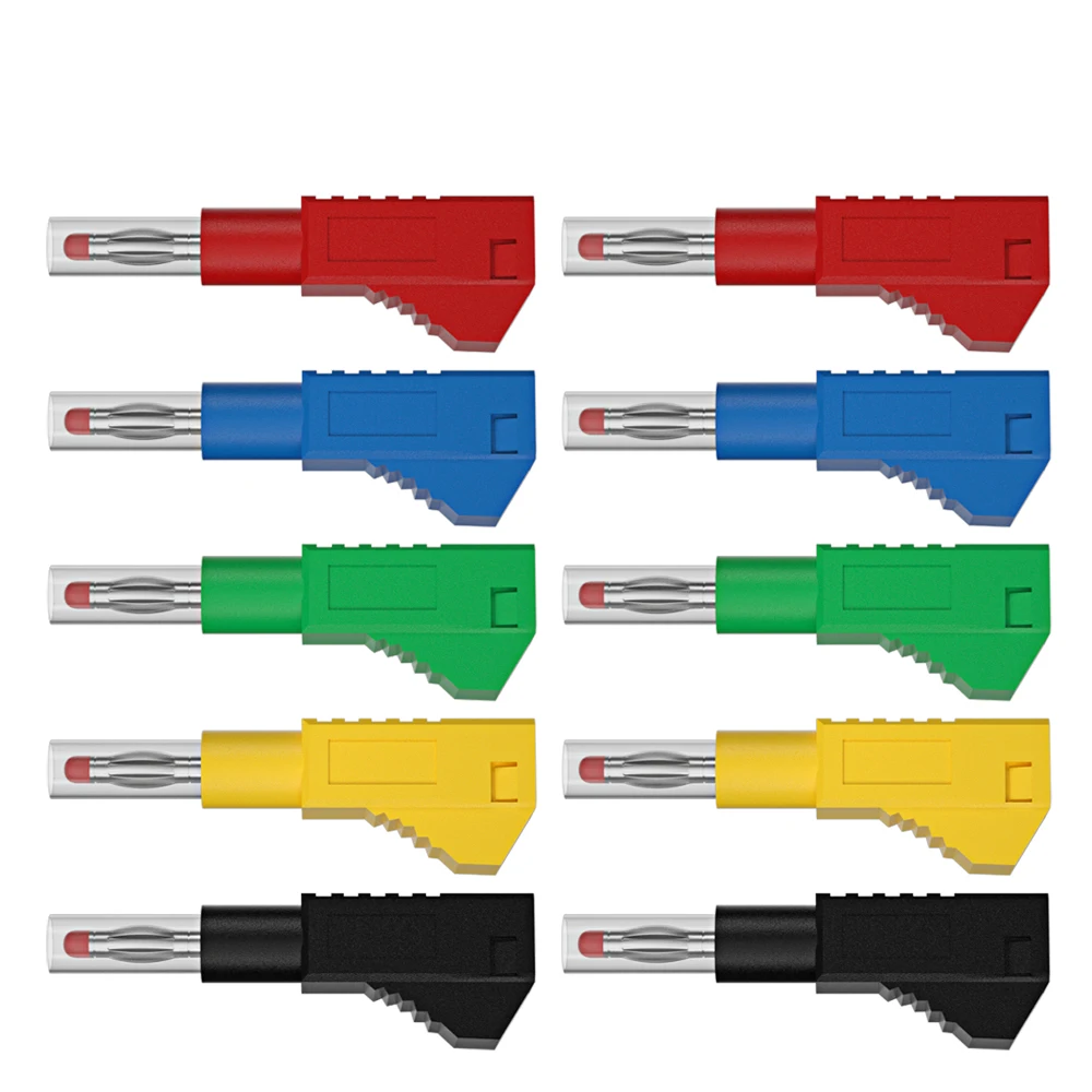 JZDZ разъем «банан» 10 шт., медный, 4 мм