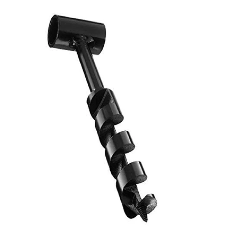 Деревообработка ручная дрель инструменты для разделения кемпинга черные ручные