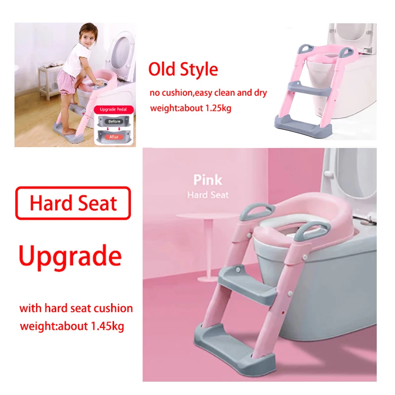 

Складное детское сиденье для горшка, писсуар, спинка, тренировочное кресло с ступенчатой табуретной лестницей для детей, безопасные горшки ...