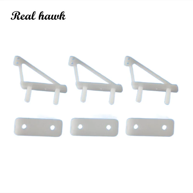 10 шт. нейлоновые рожки для радиоуправляемых самолетов Real Hawk