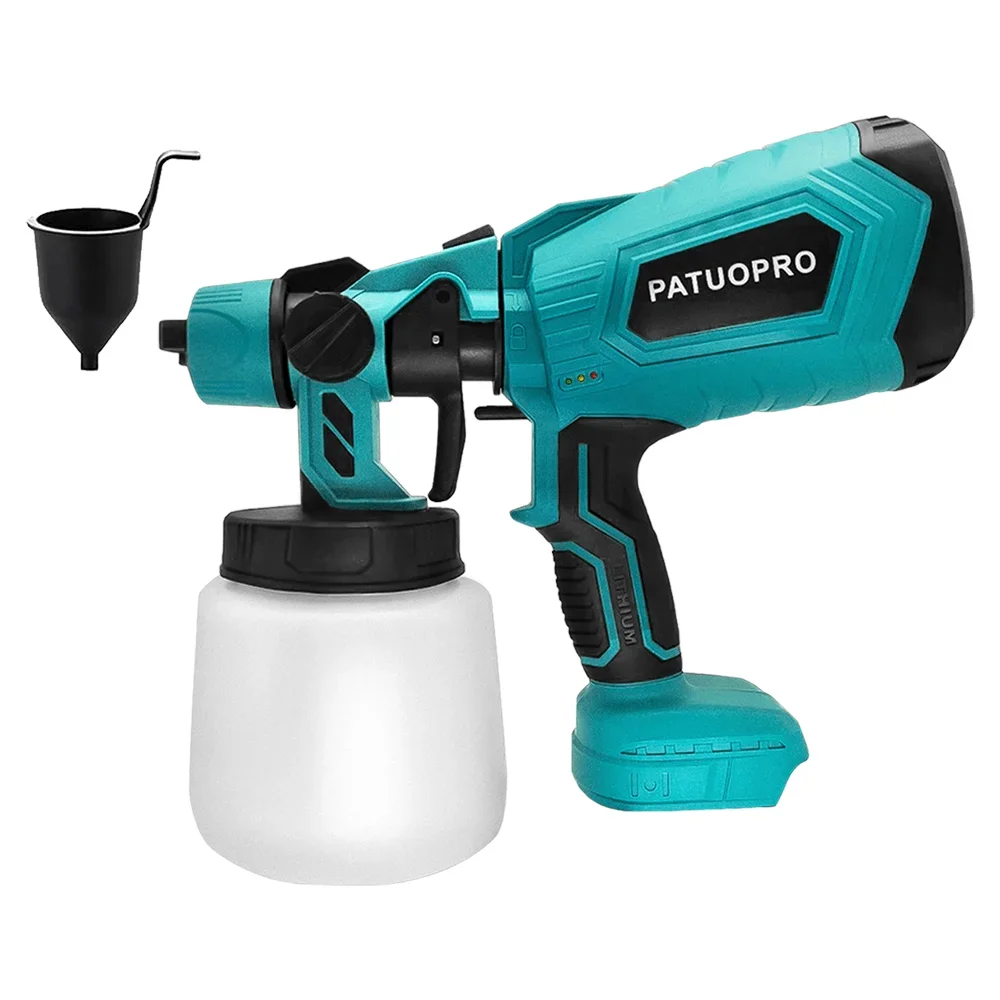 

PATUOPRO 800 мл электрический пистолет-распылитель для Makita 18В