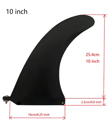 Плавник для серфинга Nylon 6.5/8/9.5/10 дюймов
