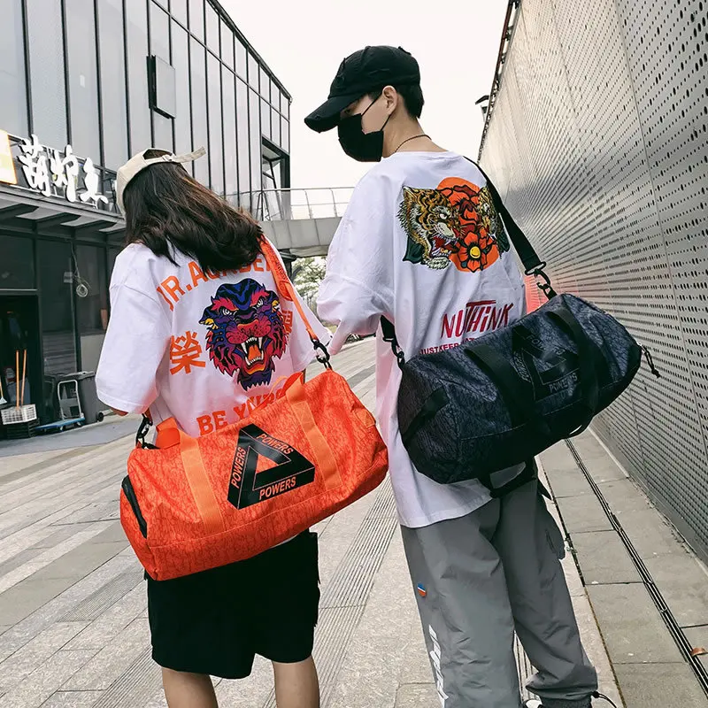 

Спортивная сумка на плечо для мужчин и женщин, многофункциональный дорожный мессенджер для сухого и влажного спорта, мешок для плавания и фитнеса, выходных и тренировок